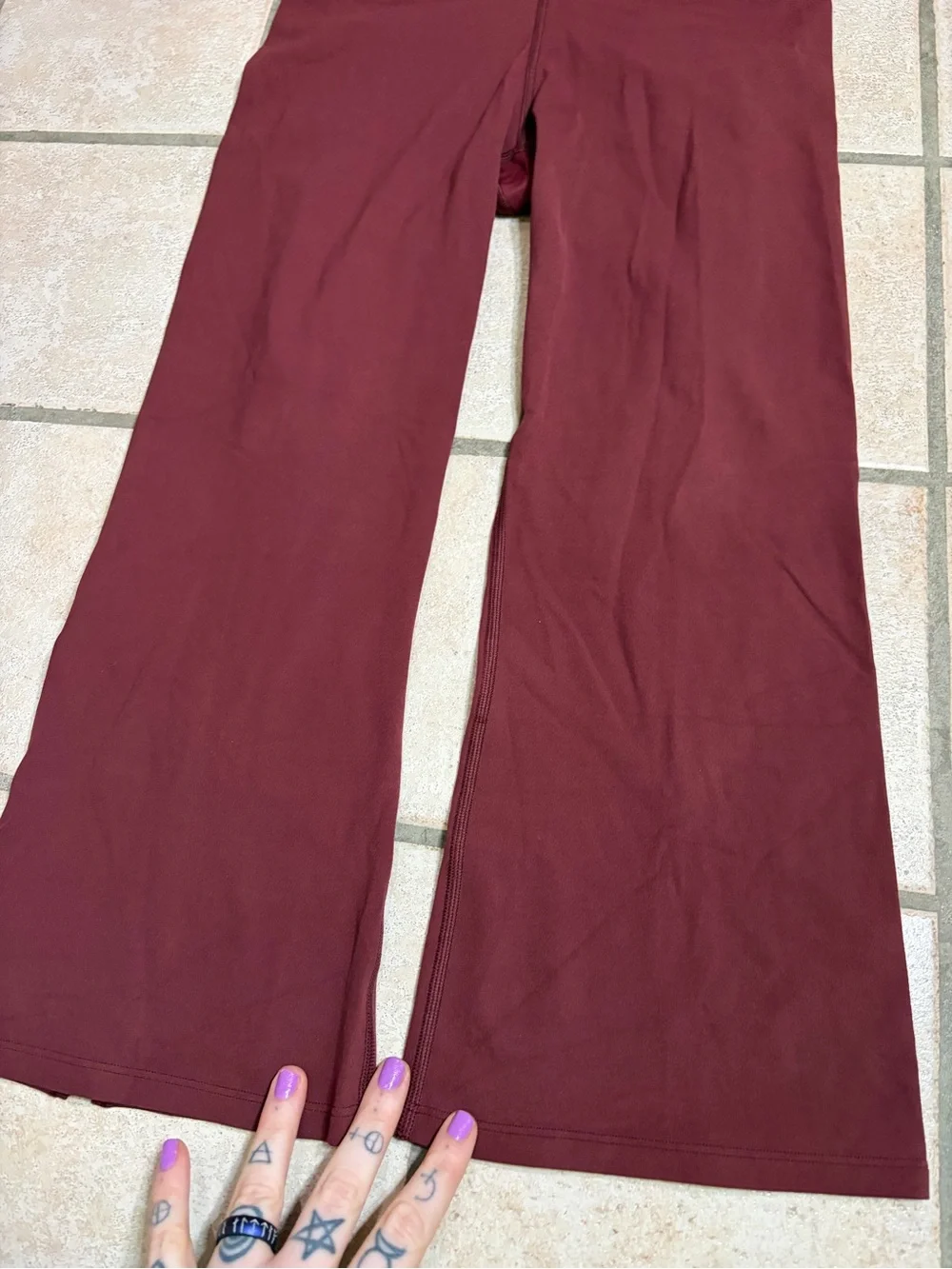 NWOT Lululemon Add Flare High-Rise Crop 21